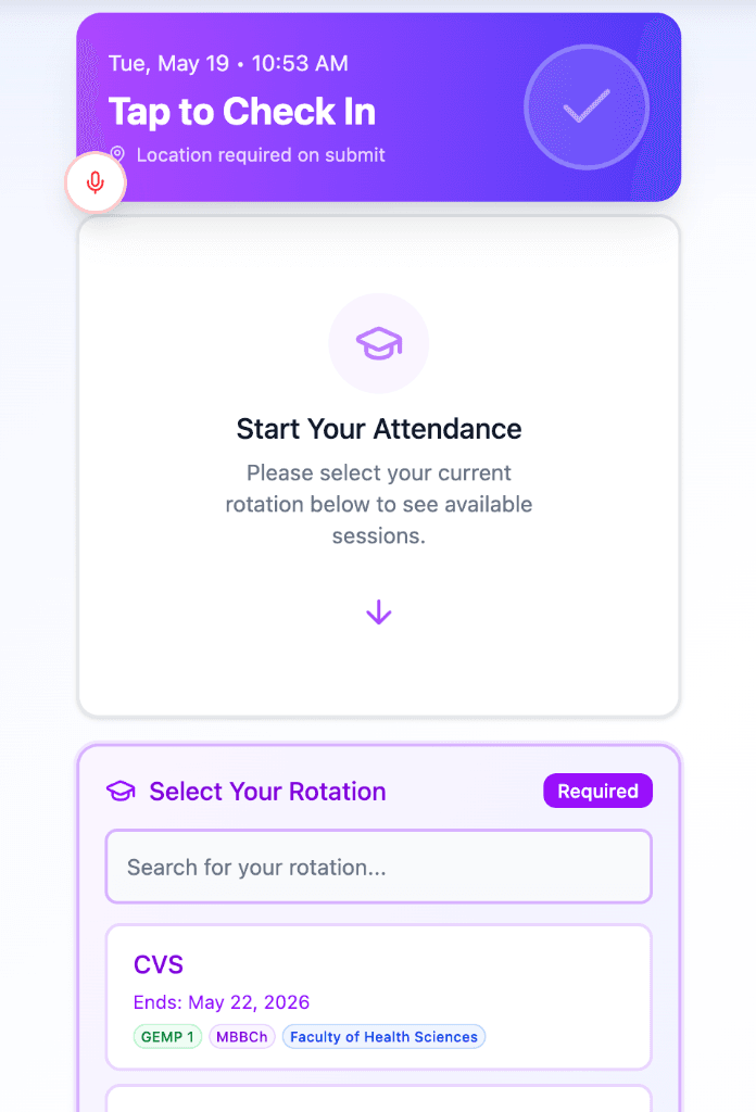Check In Workflow