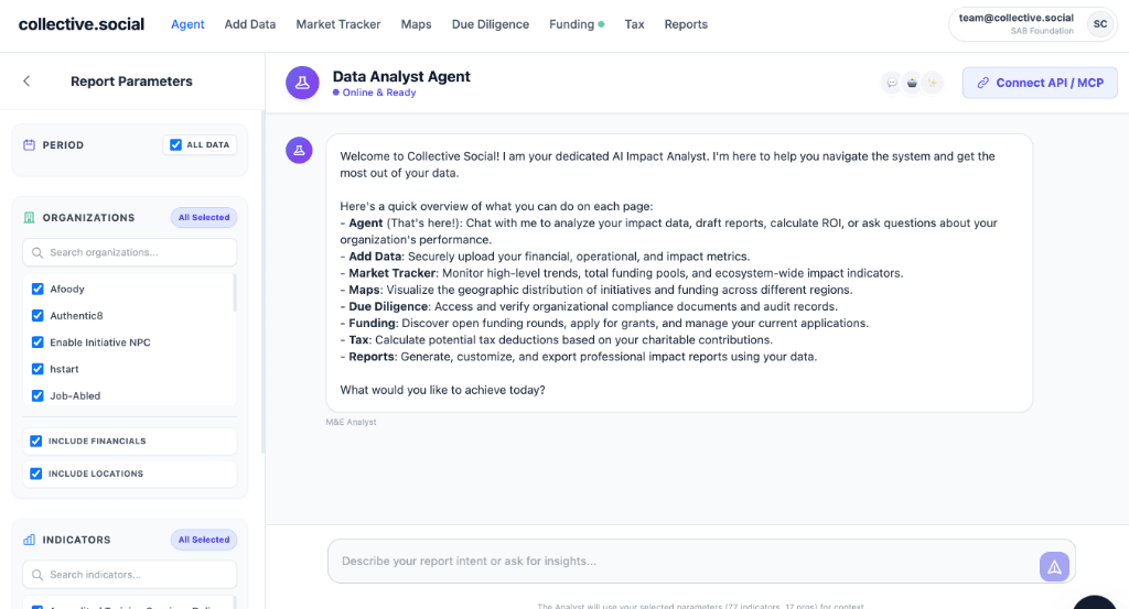 AI Agent Interface